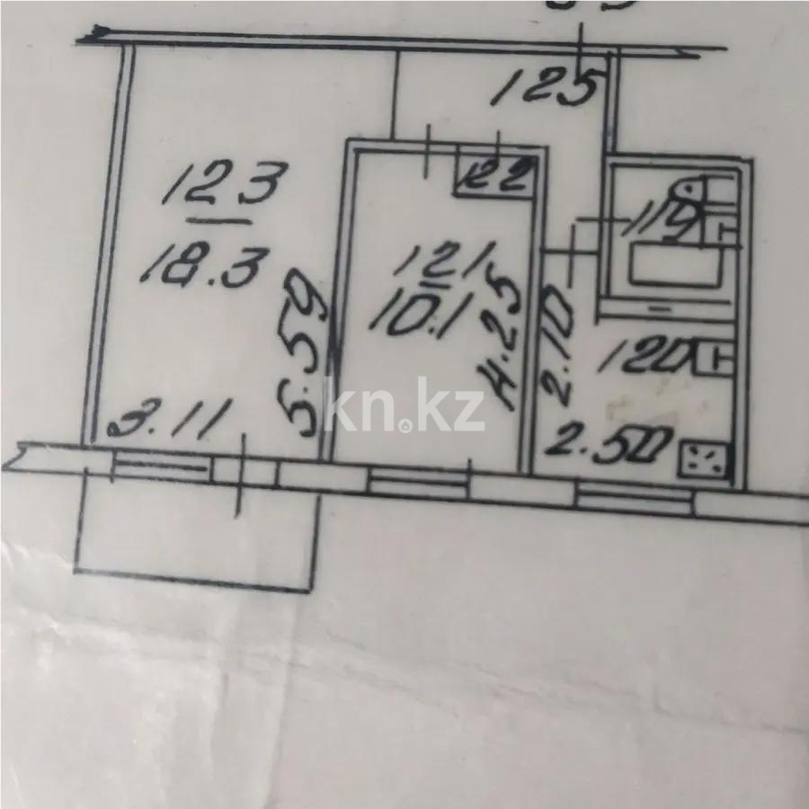 Продажа 2-комнатной квартиры, 42.7 м², мкр-н Орбита-3, дом  16 в Алматы - фото 5