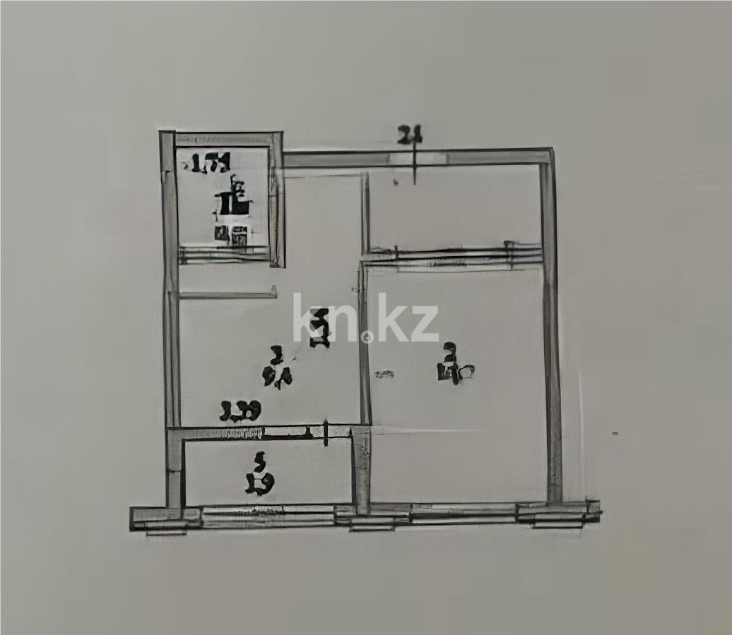 Продажа 1-комнатной квартиры, 38.4 м² - Продажа квартир в новостройках Астаны - страница 32 фото 1 из 1
