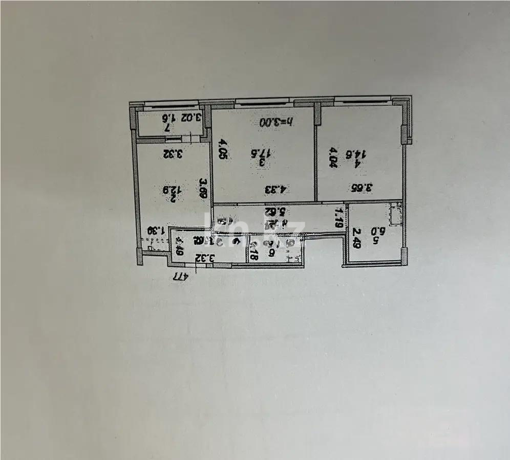 Продажа 2-комнатной квартиры, 65 м², пр. Туран, дом  39/2 стр в Астане