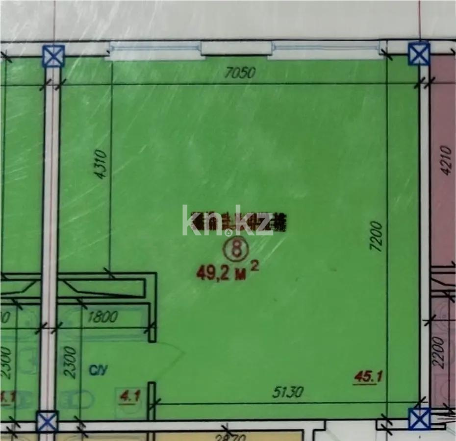 Продажа 2-комнатной квартиры, 49.2 м², мкр-н 20, дом  46/3 - Продажа  двухкомнатных квартир в новостройках Алматы без посредников с фото фото 1 из 1