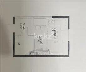 Продажа 1-комнатной квартиры, 29.51 м² в Алматы