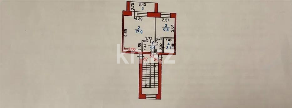 Продажа 1-комнатной квартиры, 33 м² - Продажа квартир в Сортировке Караганды фото 1 из 1