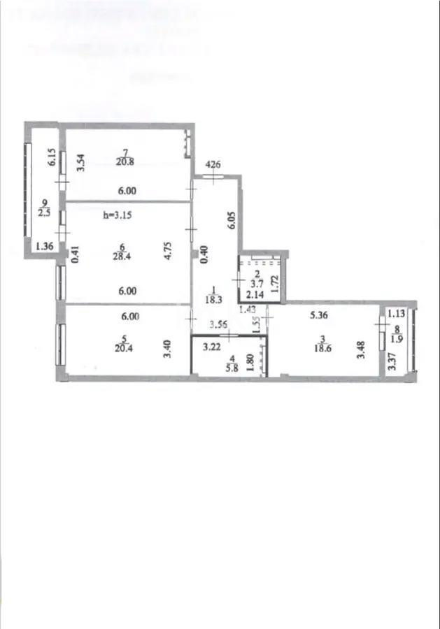 Продажа 3-комнатной квартиры, 120.4 м², пр. Мангилик Ел, дом  21 в Астане - фото 3