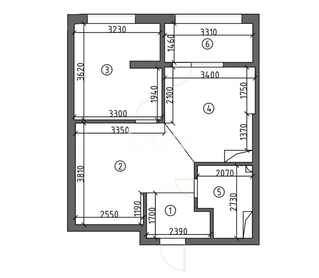 Продажа 2-комнатной квартиры, 46.8 м² в Астане - фото 6