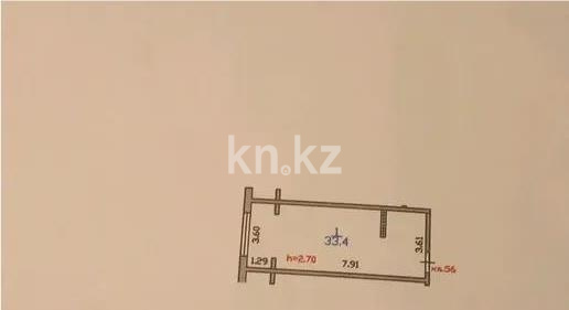 Продажа 1-комнатной квартиры, 34 м², мкр-н Шугыла, дом  340/5а стр - Продажа  однокомнатных квартир в новостройках Алматы без посредников фото 4 из 4