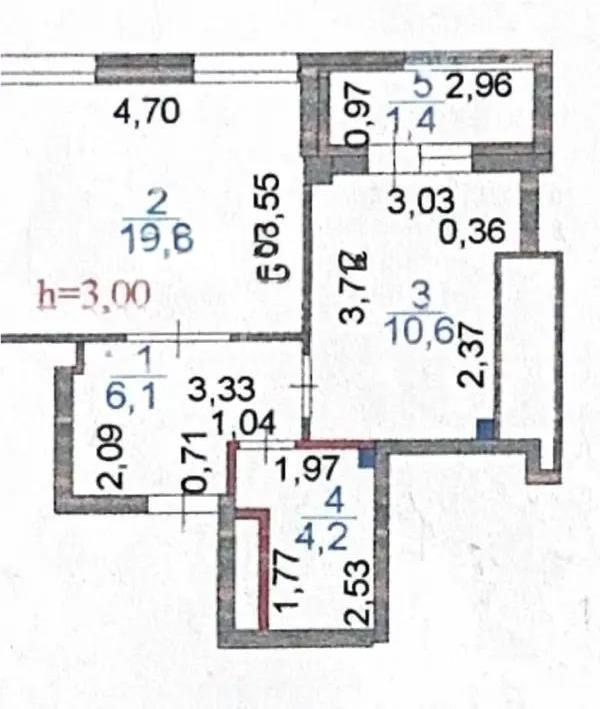 Продажа 1-комнатной квартиры, 38.9 м² в Астане - фото 3