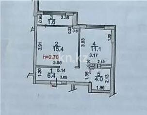 Продажа 1-комнатной квартиры, 39 м² в Алматы - фото 6