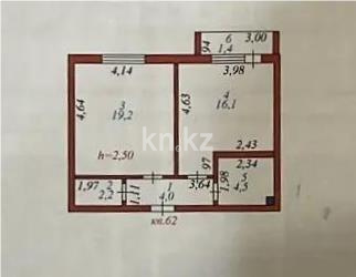 Продажа 1-комнатной квартиры, 47.4 м² - Продажа однокомнатных квартир в Астане - страница 3 фото 5 из 5