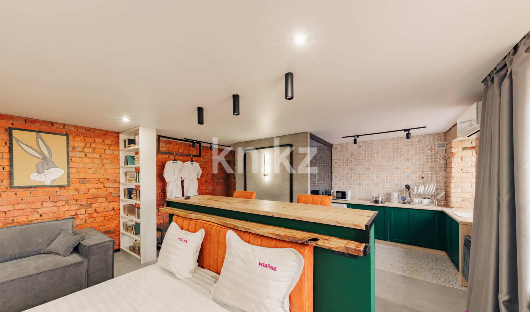 Аренда 1-комнатной квартиры посуточно, 1 м², ул. Интернациональная, дом  57 - Аренда квартир посуточно в Петропавловске фото 5 из 10