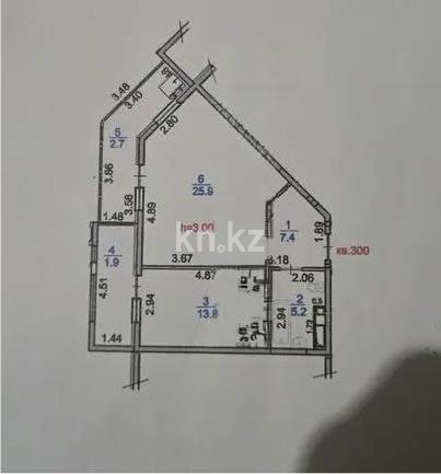 Продажа 2-комнатной квартиры, 57 м² - Продажа двухкомнатных квартир от собственников в Алматы - страница 5 фото 5 из 5