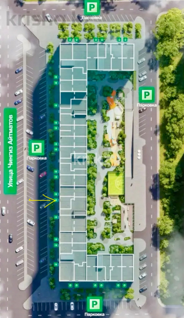 Продажа помещения, 47 м² - Продажа офисных и торговых помещений в Казахстане фото 3 из 3