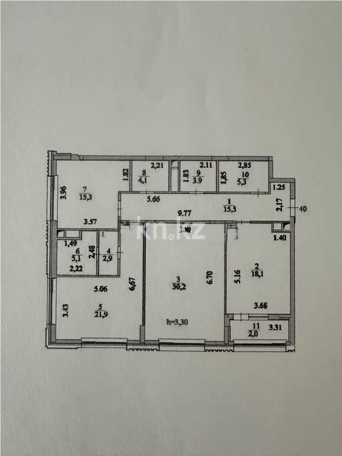 Продажа 3-комнатной квартиры, 124.3 м², пр. Кабанбай батыра, дом  56 - Продажа квартир в новостройках Астаны фото 5 из 5