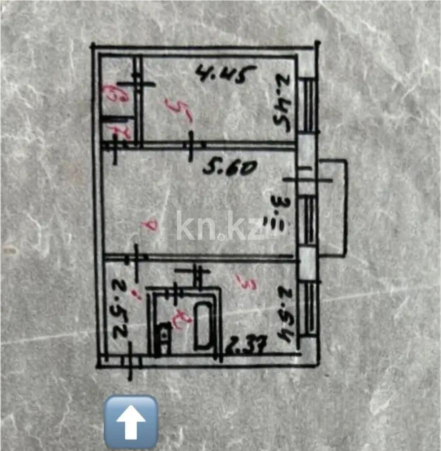 Продажа 2-комнатной квартиры, 48 м², пр. Женис, дом  20 в Астане - фото 6