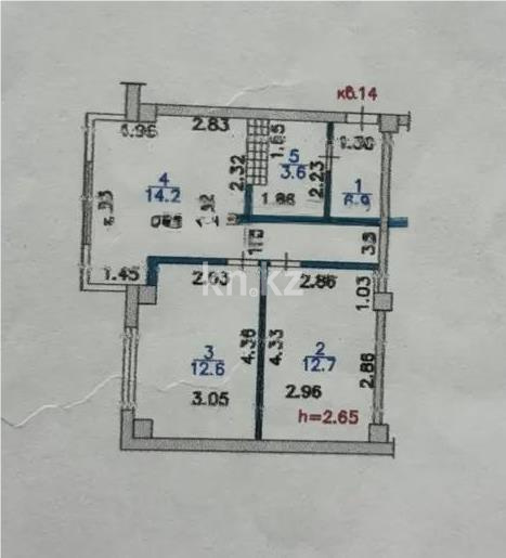 Продажа 3-комнатной квартиры, 50 м² - Продажа квартир в Наурызбайском р-не Алматы - страница 2 фото 6 из 6