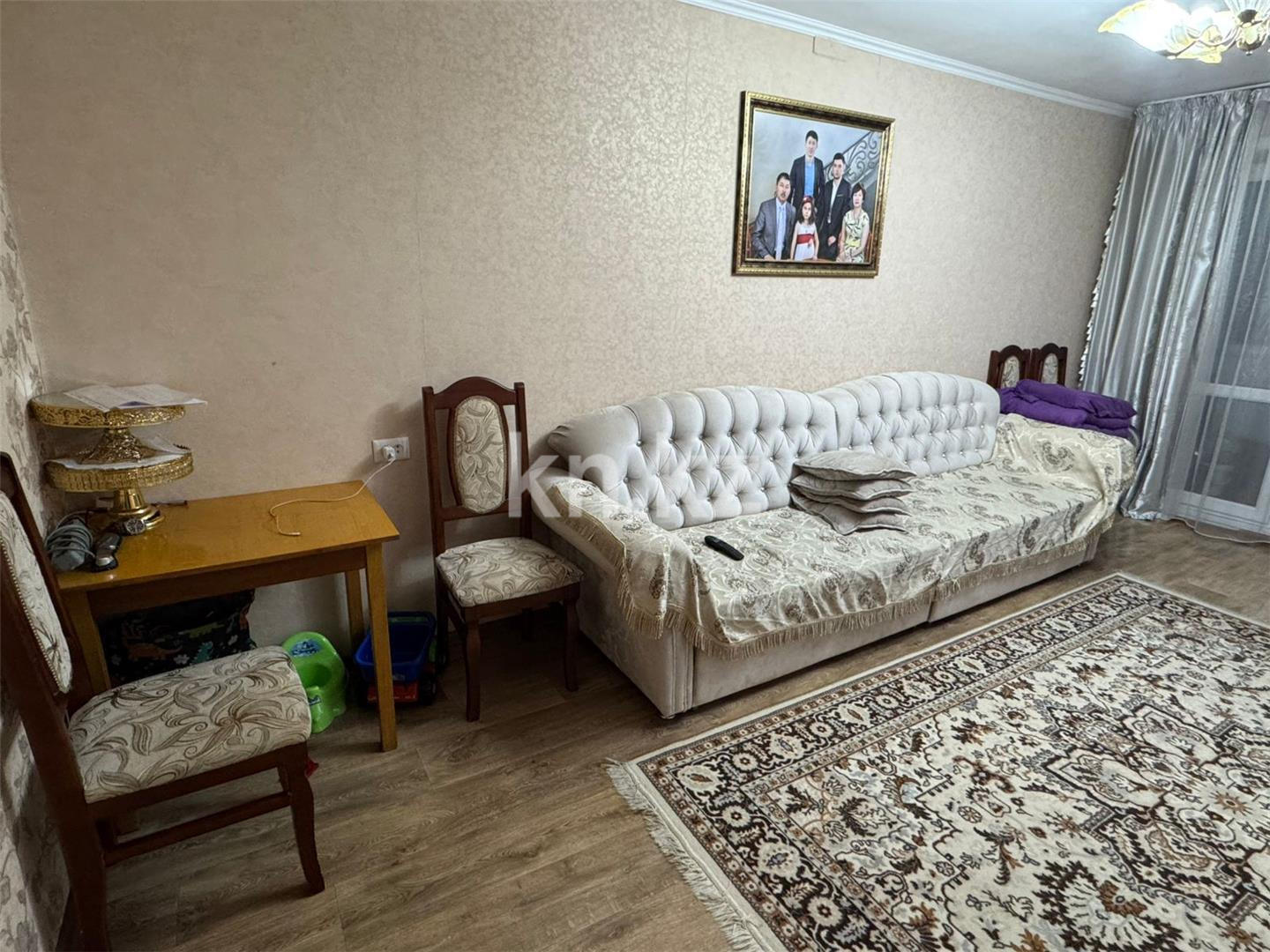 Продажа 3-комнатной квартиры, 62 м², мкр-н 18, дом  14 - Продажа  трехкомнатных квартир в Караганде фото 1 из 11