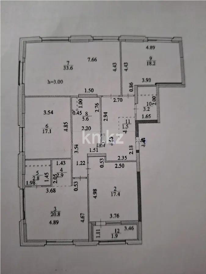 Продажа 4-комнатной квартиры, 145 м² - Продажа квартир в новостройках Астаны фото 6 из 6