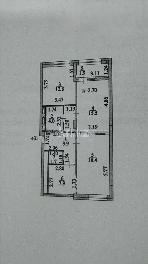 Продажа 3-комнатной квартиры, 72 м², ул. Туркестан, дом  4б стр - Продажа  трехкомнатных квартир в Астане фото 1 из 1