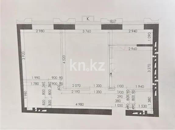 Продажа 2-комнатной квартиры, 57 м² в Караганде
