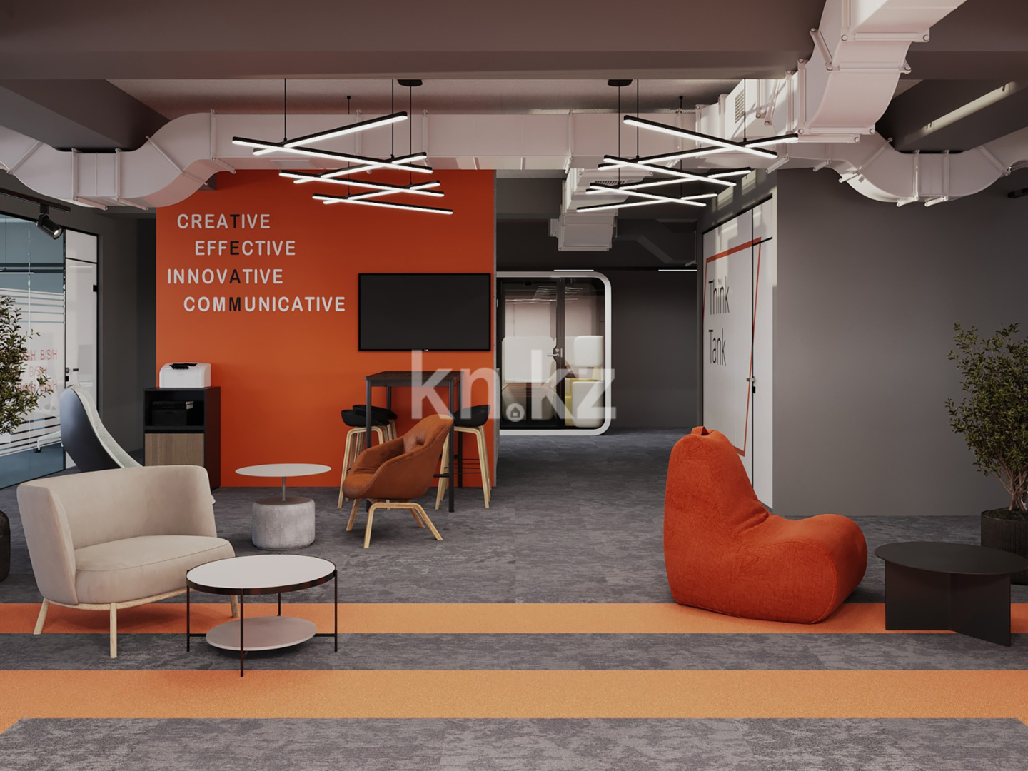 Аренда , мкр-н Коктем-1, дом  15а - Аренда офисных и торговых помещений в Алматы фото 9 из 13