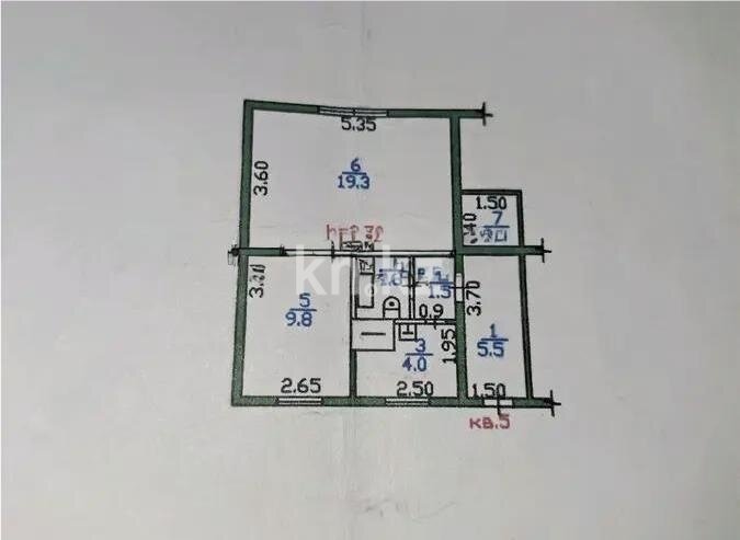 Продажа 2-комнатной квартиры, 44 м² в Алматы - фото 5