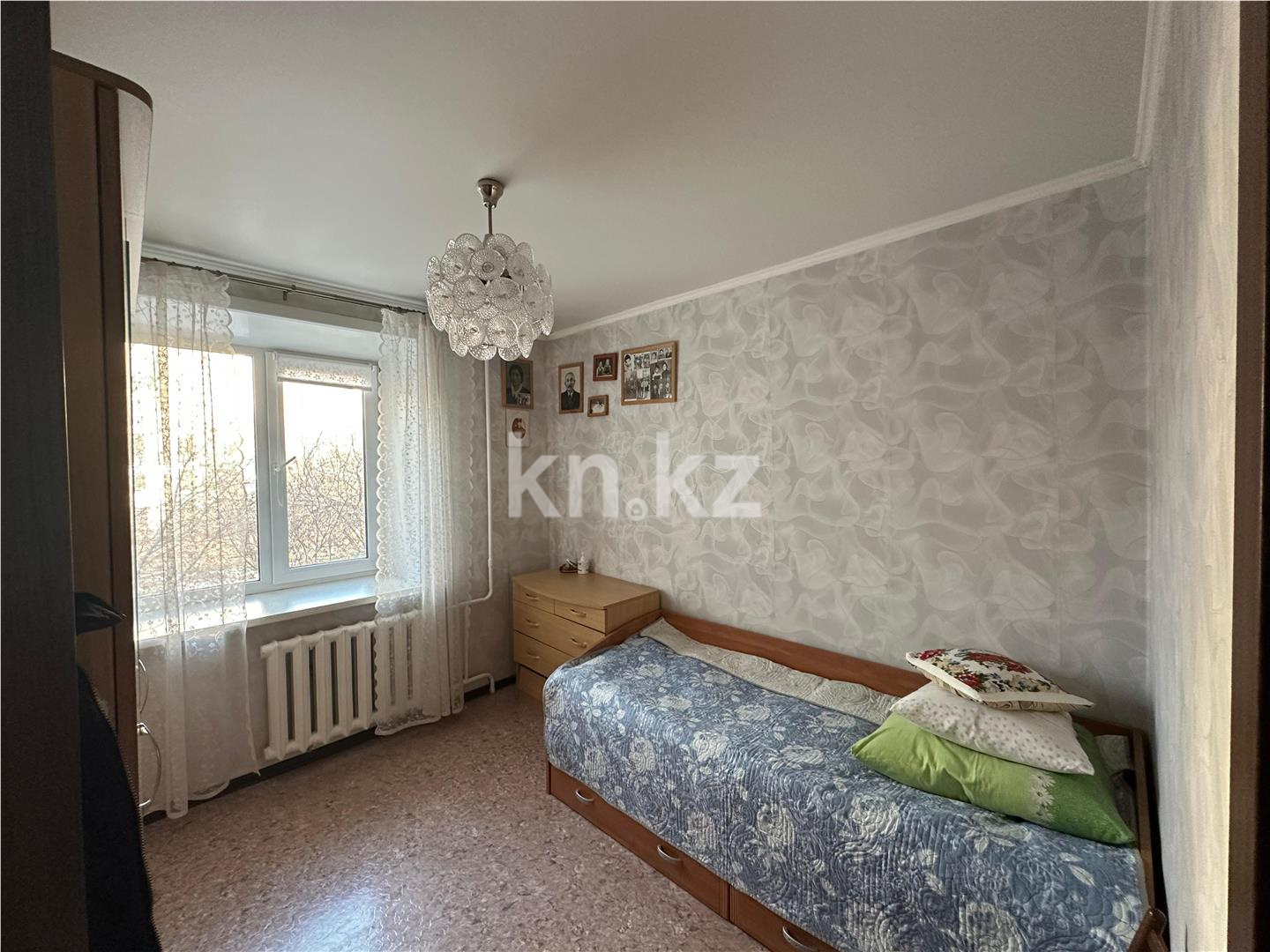 Продажа 3-комнатной квартиры, 56 м², ул. Аманжолова - Продажа  трехкомнатных квартир в Караганде с фото фото 4 из 10