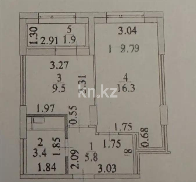 Продажа 1-комнатной квартиры, 35.4 м² - Продажа квартир от собственников в Астане - страница 8 фото 3 из 3