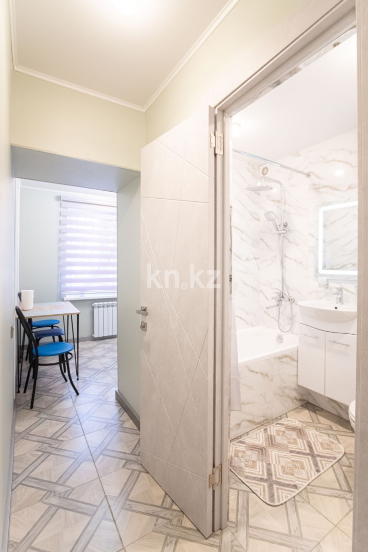 Аренда 1-комнатной квартиры посуточно, 32 м², ул. Шагабутдинова, дом  8 - пр. Жибек жолы - Аренда  однокомнатных квартир посуточно в Алматы с фото фото 10 из 24