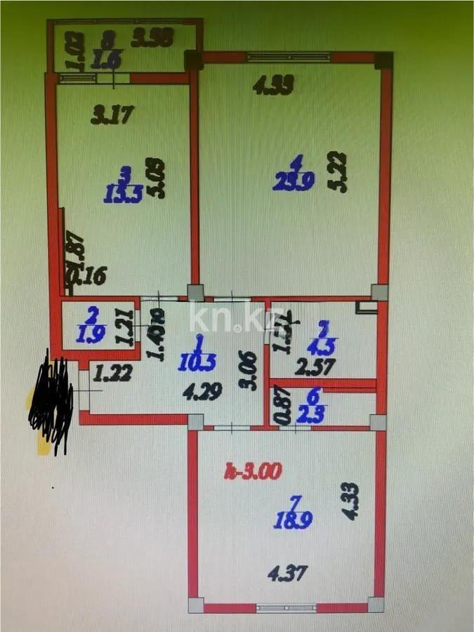 Продажа 2-комнатной квартиры, 80 м² в Астане - фото 6