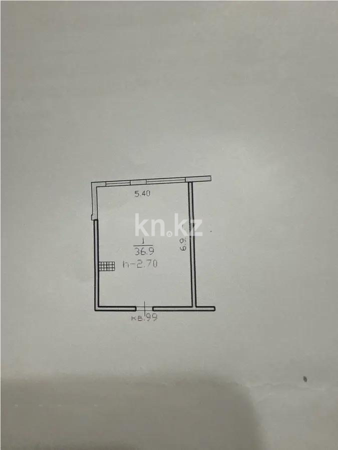 Продажа 1-комнатной квартиры, 37 м² в Алматы - фото 2