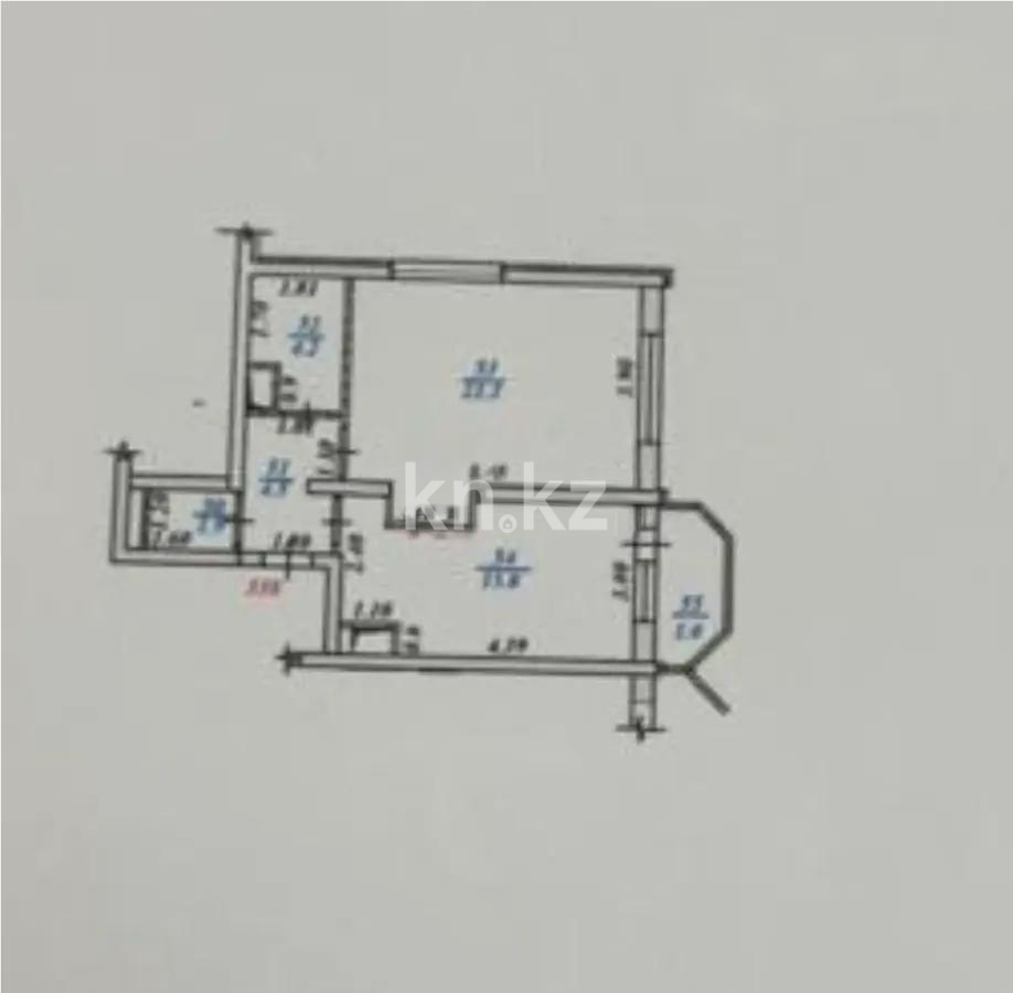 Продажа 1-комнатной квартиры, 48 м² - Продажа квартир от собственников в Алматы - страница 22 фото 1 из 1