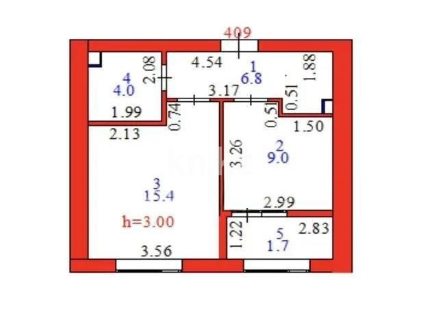 Продажа 1-комнатной квартиры, 36.9 м² в Астане