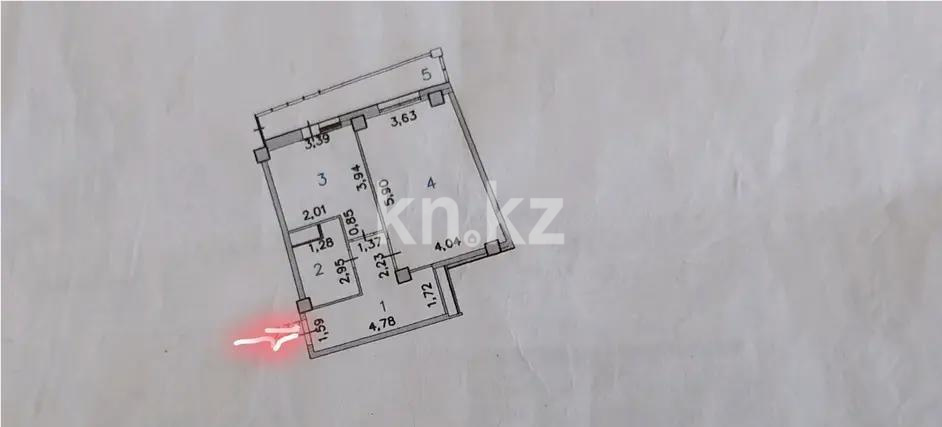 Продажа 1-комнатной квартиры, 52 м² - Недвижимость в Астане фото 2 из 2