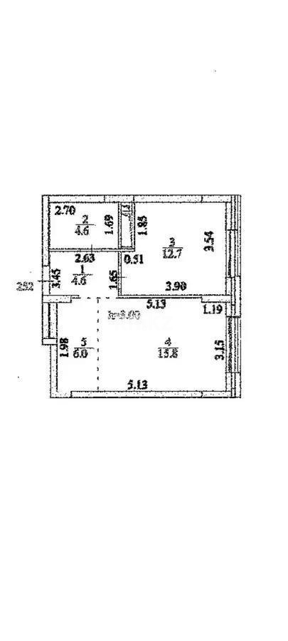 Продажа 2-комнатной квартиры, 44 м², ул. Хусейна бен Талала, дом  30 в Астане - фото 4