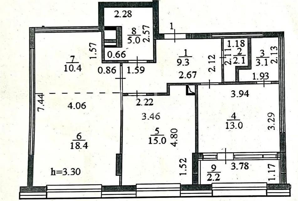 Продажа 3-комнатной квартиры, 80 м² в Астане - фото 6