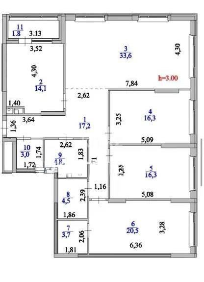 Продажа 4-комнатной квартиры, 135.8 м², пр. Туран, дом  43б - Продажа  четырехкомнатных квартир в Астане без посредников с фото фото 1 из 1