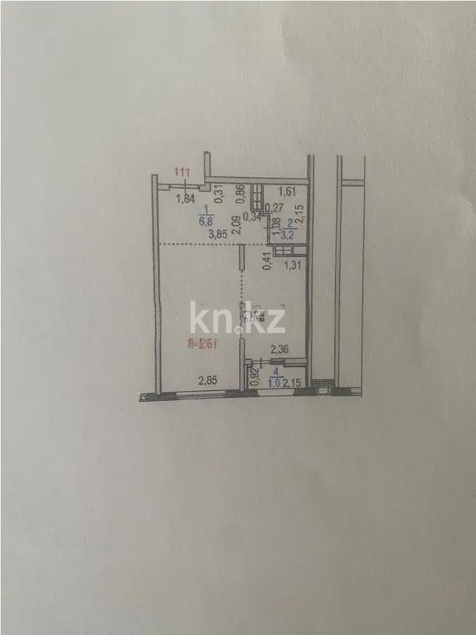 Продажа 1-комнатной квартиры, 35 м², пр. Райымбека, дом  590 стр - Продажа  однокомнатных квартир в новостройках Алматы фото 1 из 1