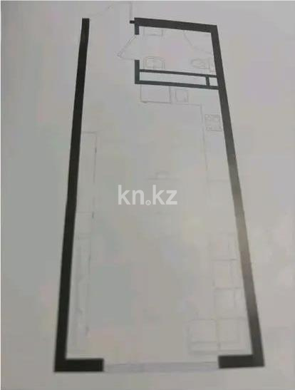 Продажа 1-комнатной квартиры, 25.9 м², ул. Белкараган, дом  28 стр - Продажа  однокомнатных квартир в Алматы без посредников фото 1 из 1