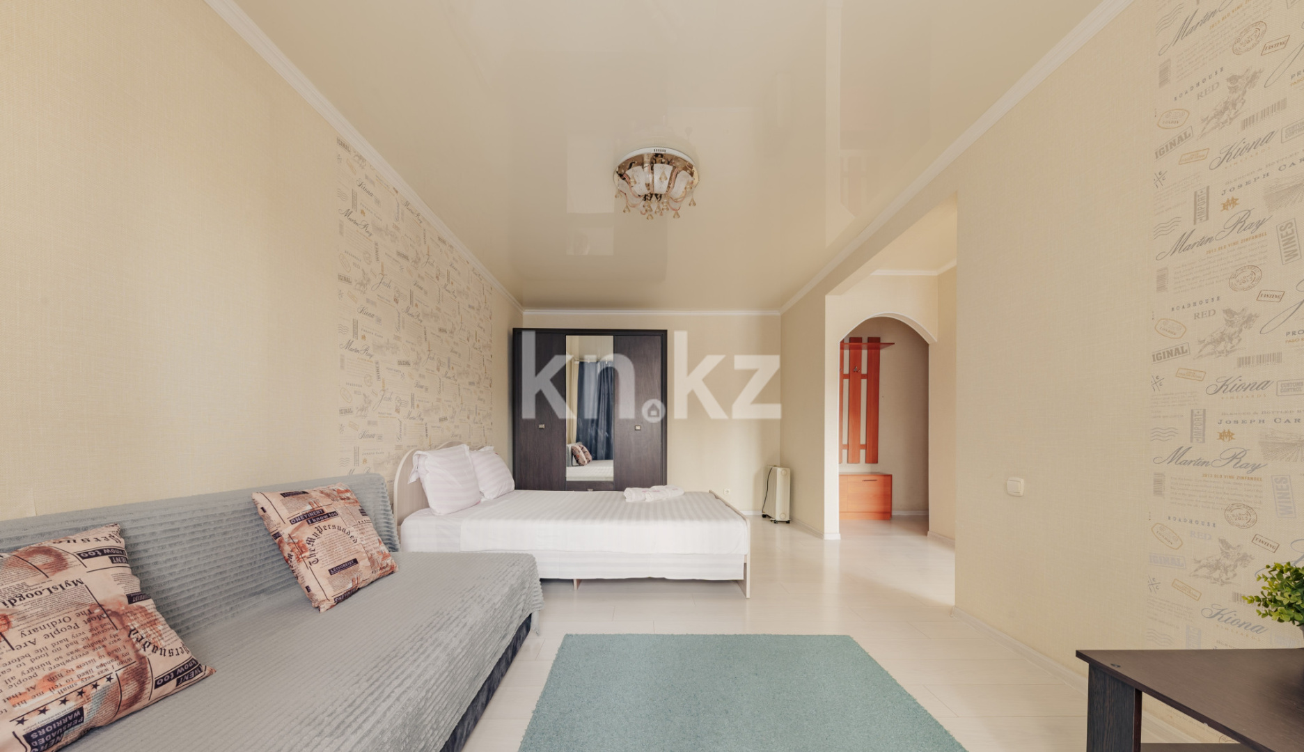 Аренда 1-комнатной квартиры посуточно, 1 м², ул. Ауэзова, дом  153 - Аренда квартир посуточно в Петропавловске фото 2 из 7