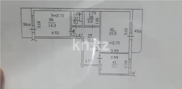 Продажа 2-комнатной квартиры, 66 м² - Продажа квартир в новостройках Алматы - страница 2 фото 4 из 4