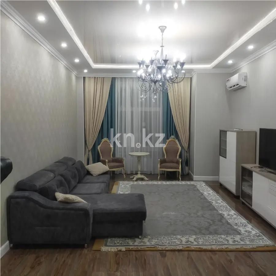 Продажа 3-комнатной квартиры, 112 м², мкр-н Мирас, дом  157 - Продажа  трехкомнатных квартир в новостройках Алматы без посредников с фото фото 1 из 7