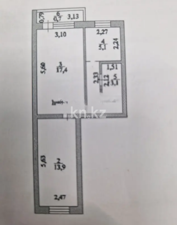 Продажа 2-комнатной квартиры, 45 м² в Астане - фото 8
