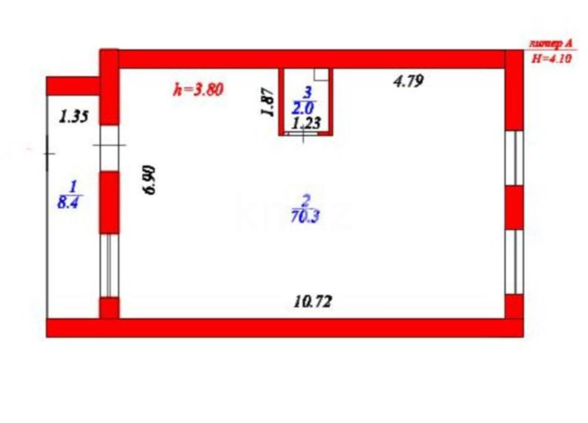 Аренда , ул. Бокейхана - Аренда офисных и торговых помещений в Астане фото 2 из 9