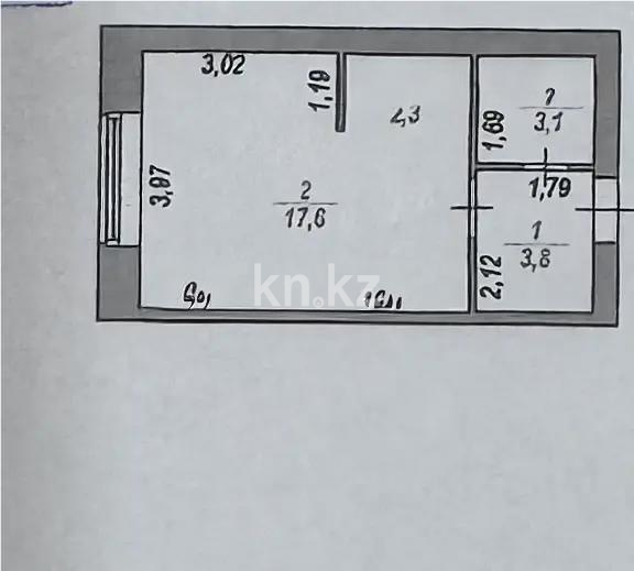 Продажа 1-комнатной квартиры, 28 м² - Продажа квартир в Астане - страница 4 фото 3 из 3