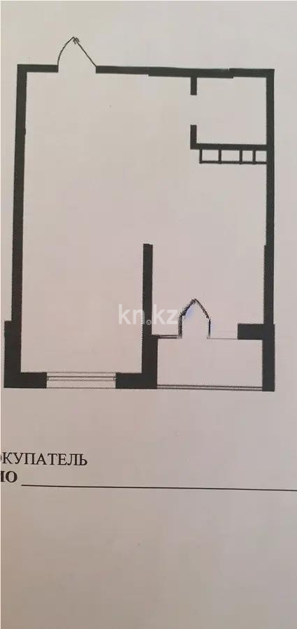 Продажа 1-комнатной квартиры, 46 м², пр. Рыскулова, дом  103/7 стр - Продажа квартир в Казахстане фото 1 из 1