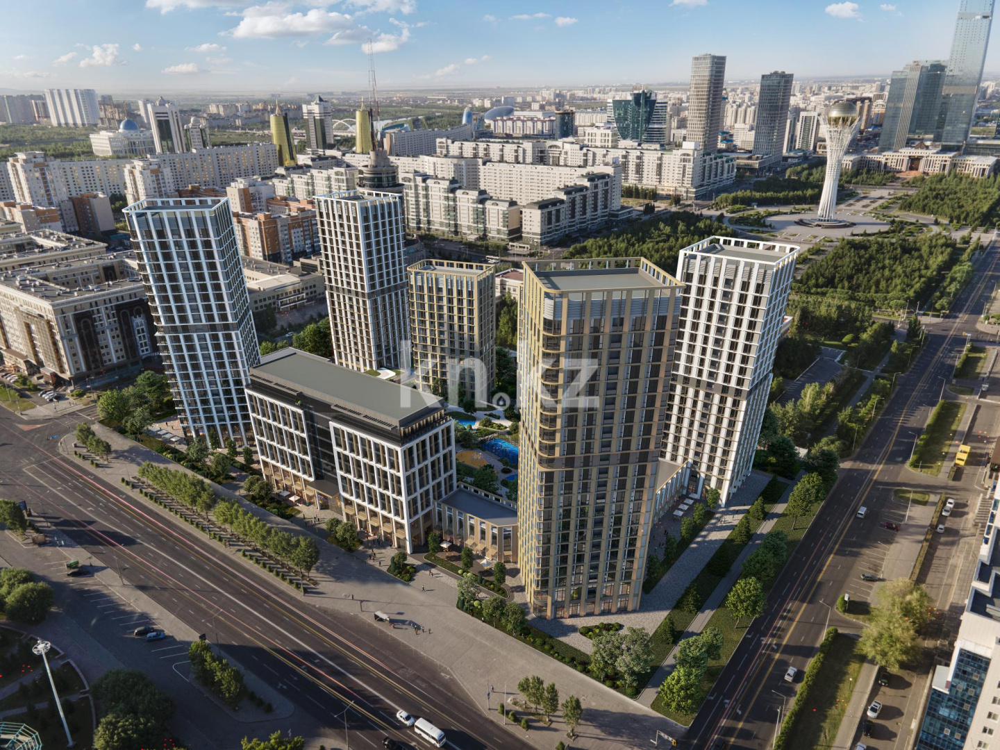 Продажа 3-комнатной квартиры, 75 м², ул. Сарайшык, дом  34А - ул. Акмешит в Астане - фото 14