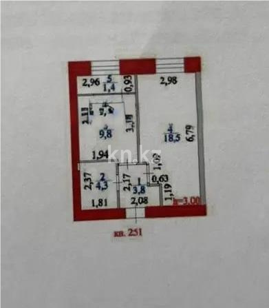 Продажа 1-комнатной квартиры, 37.8 м², ул. Е-15, дом  16 в Астане