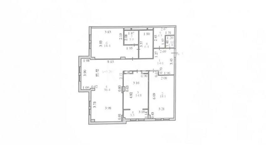 Продажа 3-комнатной квартиры, 122.4 м² в Астане