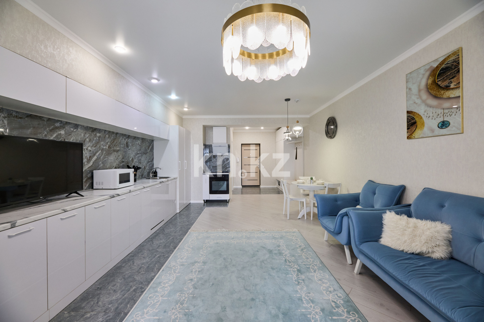 Аренда 1-комнатной квартиры посуточно, 50 м² - Аренда однокомнатных квартир посуточно в Алматы фото 11 из 19