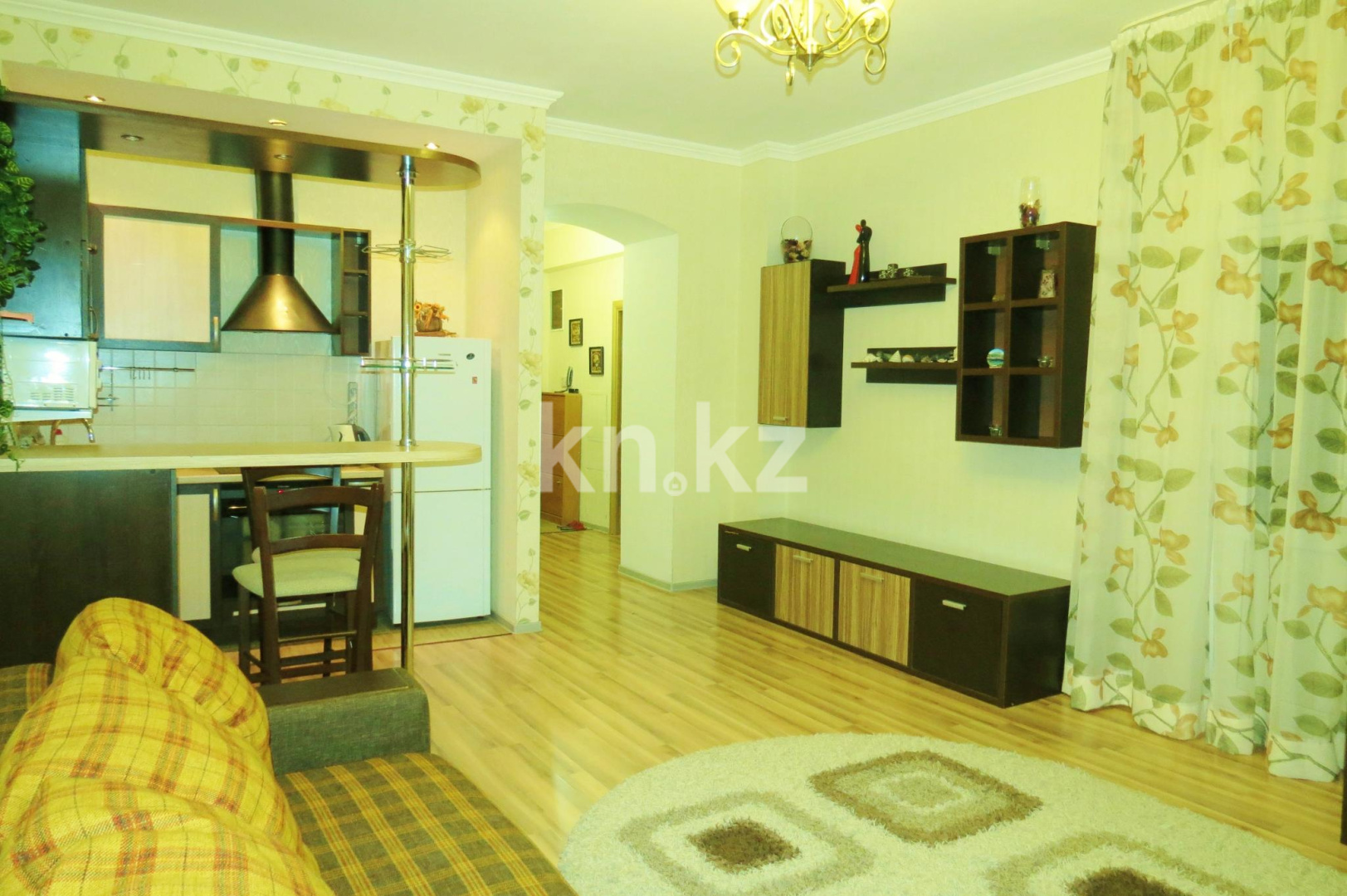 Аренда 2-комнатной квартиры посуточно, 65 м² в Астане - фото 3