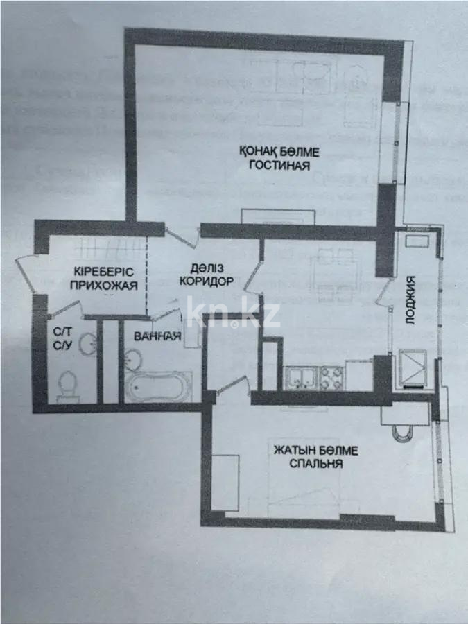 Продажа 3-комнатной квартиры, 77 м², ул. Аскарова, дом  1102 - Продажа  трехкомнатных квартир в Алматы фото 1 из 1